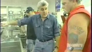 Jay Leno introduces Orange County Choppers to Omegasonics