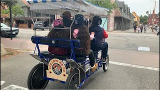 Bicicleta para 8 personas en solvang parte1/3