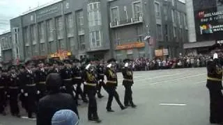 Victory Day Military Parade in Novosibirsk, Russia