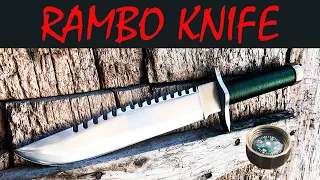 Knife Making - MAKING A RAMBO KNIFE