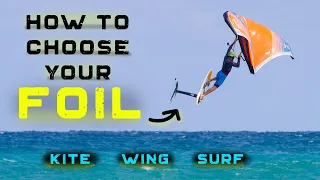 How to choose your foil | EVERYTHING you need to know about hydrofoils