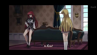 Asia getting jealous || Highschool Dxd s1
