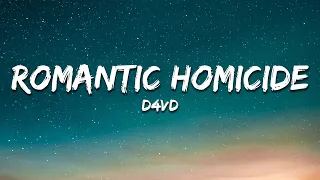 d4vd - Romantic Homicide (Lyrics)