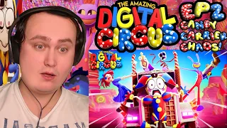 THE AMAZING DIGITAL CIRCUS - Ep 2: Candy Carrier Chaos! | Reaction | Matrix Reality