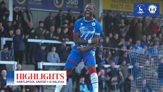 Dieseruvwe reaches 20 league goals 🔥 | Hartlepool United 1-0 Halifax Town