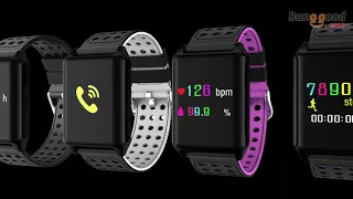 LYNWO M7 Smart watch, with blood pressure monitor - led bracelet