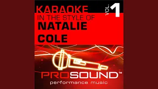 A Smile Like Yours (Karaoke Instrumental Track) (In the style of Natalie Cole)