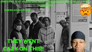 UK DRILL REACTION Bandokay feat Headie One, Abra Cadabra, Kush, Akz, RV, YF & Kash - Hometown