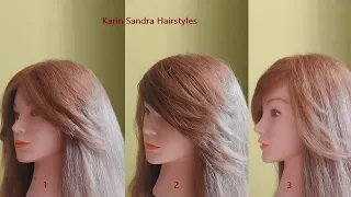 How to cut side swept Bangs at home | Side Bangs haircut step by step | Bangs haircut