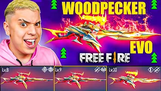 ¡COMPRE LA WOODPECKER EVOLUTIVA POR MUCHO DINERO! 🤑 FREE FIRE