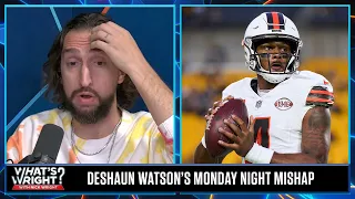 Browns may have made the worst trade in NFL history with Deshaun Watson | What's Wright?