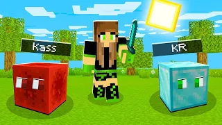 ESCONDE-ESCONDE COM DISFARCE DE BLOCOS NO MINECRAFT! (Part. MultiGirlBR)