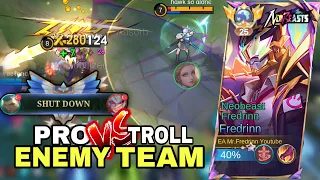 Can an Impossible Game be Won? PLAY IT! Moonton Please DON'T BAN! Fredrinn Best Build -Emblem | MLBB