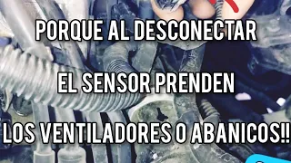 COMO saber SI el SENSOR de TEMPERATURA sirve! / DESCONECTO el SENSOR y PRENDE el VENTILADOR!