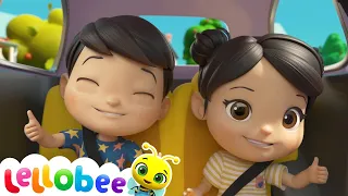 Are We There Yet Song |  Songs | Learn with Lellobee Nursery Rhymes - Moonbug Kids