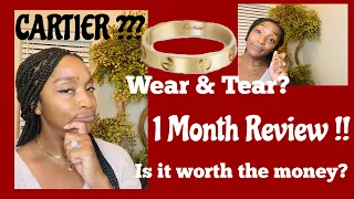 1 Month Review: Cartier Love Wedding Band