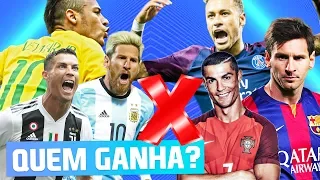 QUEM É MELHOR: TIMES OU SELEÇÕES? | FIFA 19 Experimentos