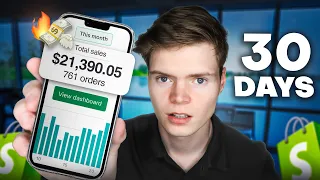 I Tried Dropshipping For For 30 Days & Got RICH