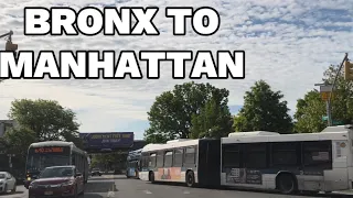 Driving from Bronx to Manhatta  4K🚗/ Bronx to Manhattan, New York