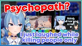 Suisei tries to reason herself out of being named as a psychopath but proves it more instead【En Sub】