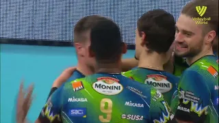 HIGHLIGHTS ALLIANZ POWERVOLLEY MILANO   SIR SAFETY CONAD PERUGIA