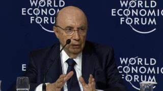 Davos 2017 - Press Conference with the Finance Minister of Brazil