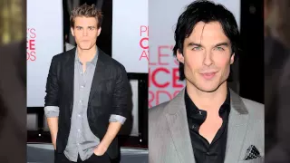 TVD's Nina Dobrev, Ian Somerhalder & Paul Wesley At the 2012 People's Choice Awards