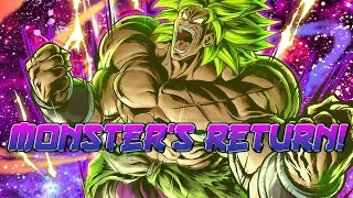 A MONSTER'S RETURN! TEAM FOR BROLY SHOWCASE! | Dragon Ball Legends PvP