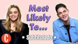 Subtitulado| Josephine y Hero jugando 'Quién es más probable' para Cosmopolitan 🤍