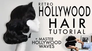 HOLLYWOOD HAIR TUTORIAL + How To Master Hollywood Waves | CASH LAWLESS