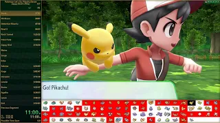 Pokémon Let's Go Pikachu Speedrun with Zapdos! (3:26) (Current World Record)