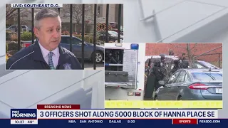 'It's a horrific situation:' DC Police Union reacts to shooting of 3 officers