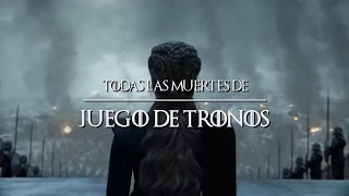 ALL THE DEATHS IN GAME OF THRONES | TODAS LAS MUERTES EN JUEGO DE TRONOS (1-8 SEASONS)