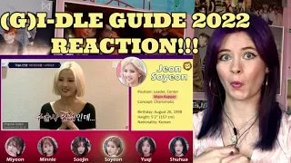 (G)I-DLE GUIDE REACTION 2022/GETTING TO KNOW THE MEMBERS!/GIDLE MEMBER PROFILES REACTION/LUCYLUCE24