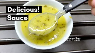 Lemon Butter Sauce | Cooking and Cups