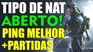 NAT ABERTO EM QUALQUER JOGO | TIPO 1 - RESOLVER CONEXÃO FIX - PING MELHOR - ENCONTRAR MAIS PARTIDAS