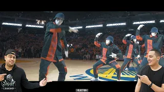 JABBAWOCKEEZ at the NBA Finals 2017 | REACTION