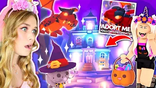 *NEW* HALLOWEEN UPDATE In Adopt Me! (Roblox)