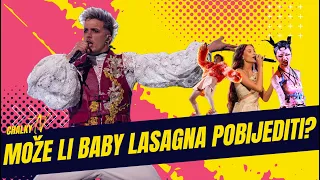 Može li Hrvatska pobijediti na Eurosongu 2024.? #babylasagna #eurovision2024