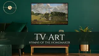 TV Art: 4K Landscape Paintings with Classical Music by Chopin | 4 Hours of Background Art & Music