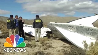 Virgin Galactic SpaceShipTwo Crash Investigated | NBC News