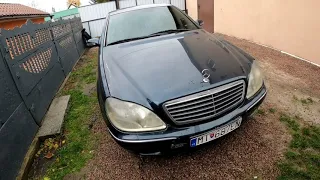 Zapauto: Розбираєм Mercedes-Benz W220 5.0 M113 S-class / обзор автомобіля