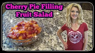 Pie Filling Fruit Salad | Salad Collab | Easy Dessert Recipe