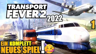 Ein komplett neues Spiel! 🚉 - 1 - Transport Fever 2 2022