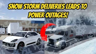 Greenville, Wisc Roblox l Truck Driving Delivery Storm Update Roleplay