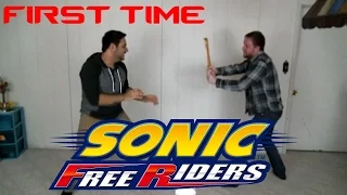 Sonic Free Riders First Time Reaction