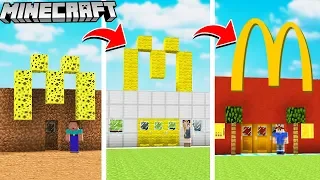 OD McDONALDA NOOB DO McDONALDA PRO W MINECRAFT! | Vito vs Bella vs Noob