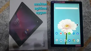 LENOVO TAB M10 - TB X505L  MODELİ  TABLET KUTU AÇILIMI VE İNCELEME