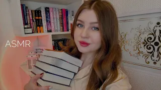 АСМР лучшие прочитанные книги в этом году, болталка про книги 🤍 ASMR whispered