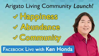 ARIGATO LIVING Community: official launch w/ Ken Honda